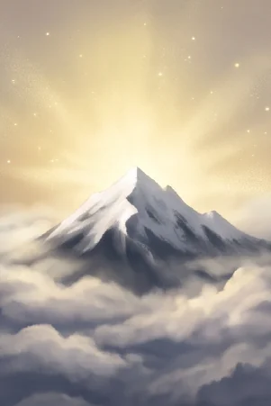 オラクルカード「山の頂」